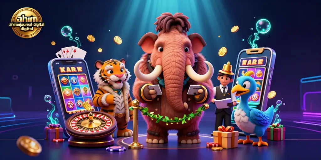 Experience the thrill of ahimajournal-digital's colorful casino world with engaging characters and games.