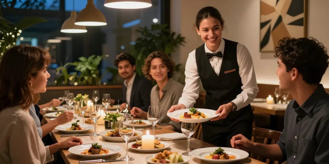 Restaurant Supplies with elegantly arranged tableware, quality dinner plates, and vibrant ambiance in a cozy dining setting.